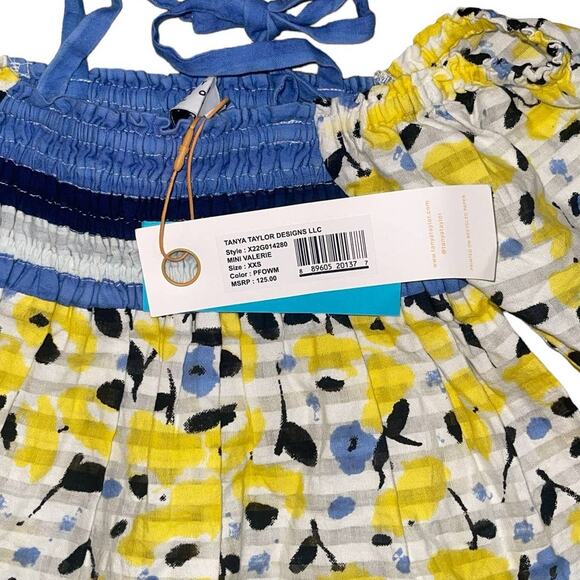NWT! Tanya Taylor Mini Flowy Floral Valerie Dress - Size XXS (2-3 YRS) - Picture 8 of 9